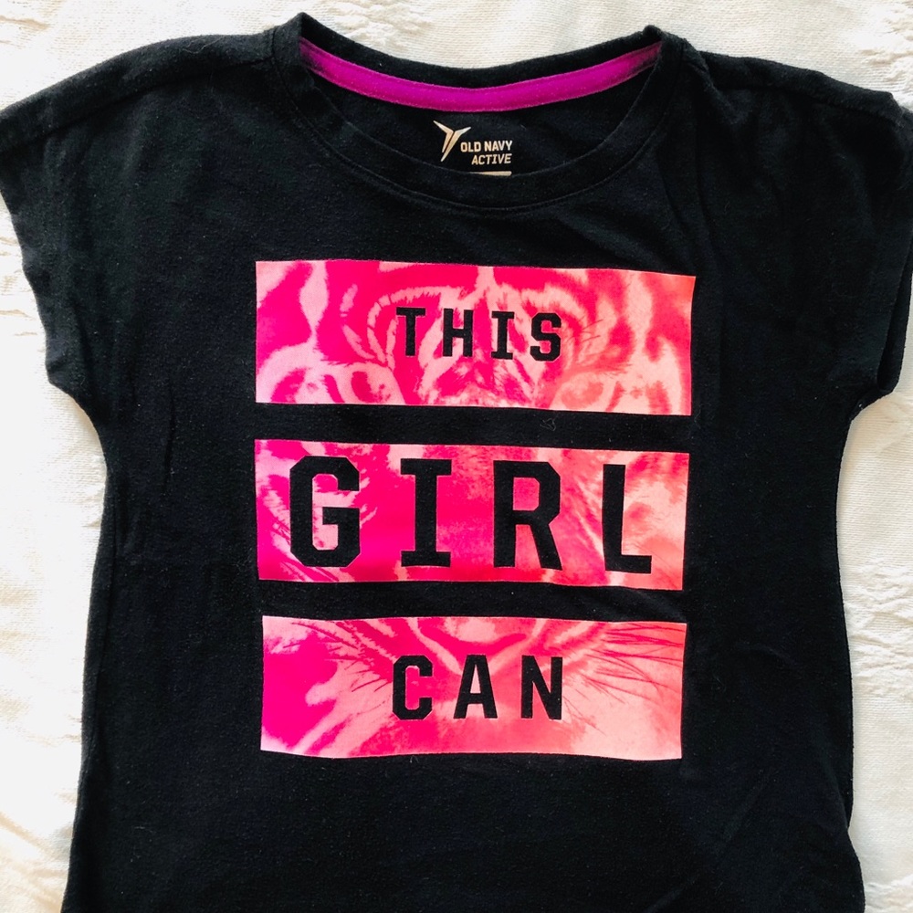 Girl’s active wear shirt